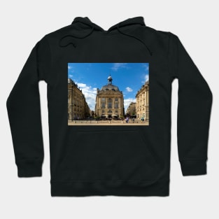 Place de la Bourse, Bordeaux, france centre of culture tourism Hoodie